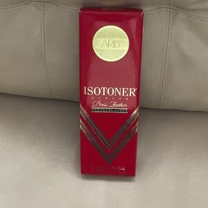 Isotoner Red Box with Gold Foil Accents